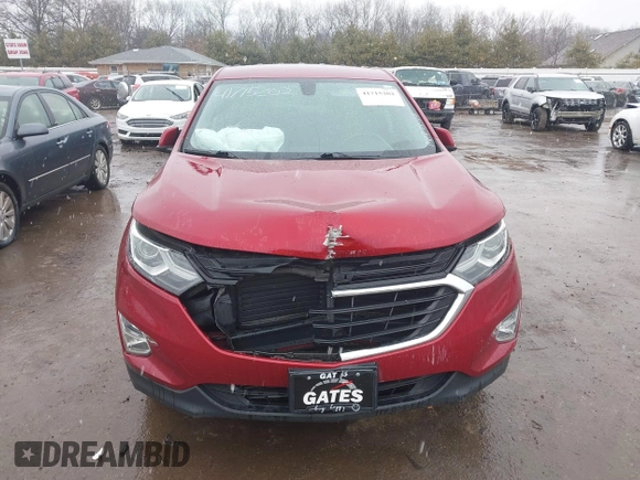 2019 Chevrolet Equinox LT z VIN 3GNAXUEVXKS548201, wystawiony jako IAAI lot #41715202 z przebiegiem 81 323 mil mil oraz . Historia ofert i sprzedaży dostępna na DreamBid. Obrazek 12.