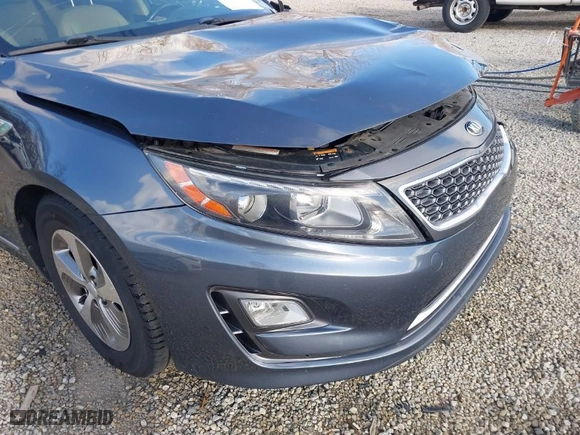 2014 Kia Optima Hybrid LX with VIN KNAGM4AD0E5064574, listed as a IAAI auction lot 41773748 with 250,994 mi miles. Bid and sale history available at carsss.com. Image 18.