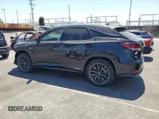 2022 Lexus RX with VIN 2T2YGMDA5NC076315, listed as a Copart auction lot 59921264 with 25,883 mi miles and Salvage Title. Bid and sale history available at carsss.com. Image 2.