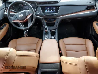 2023 Cadillac XT5 AWD Premium Luxury with VIN 1GYKNDR46PZ139279, listed as a Copart auction lot 43563245 with 18,416 mi miles and Salvage Title. Bid and sale history available at DreamBid. Image 8.