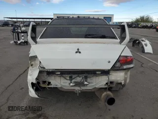 2005 Mitsubishi Lancer Evolution VIII with VIN JA3AH86D45U028033, listed as a Copart auction lot 74323774 with 204,046 mi miles and Salvage Title. Bid and sale history available at carsss.com. Image 6.