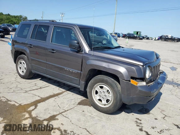 2016 Jeep Patriot Sport with VIN 1C4NJPBA9GD754003, listed as a Copart auction lot 62063535 with 64,667 mi miles and Salvage title. Bid and sale history available at DreamBid. Image 4.