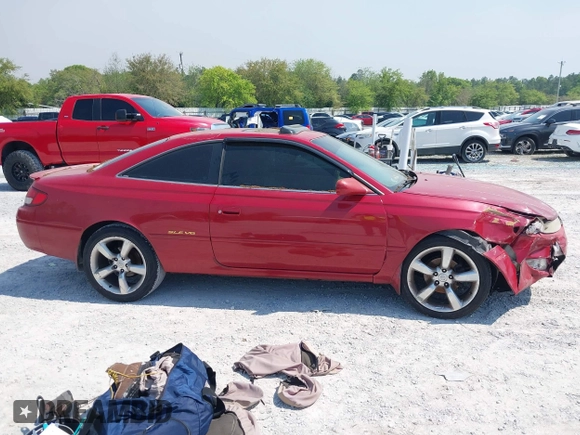 1999 Toyota Solara SE with VIN 2T1CF22P0XC246516, listed as a IAAI auction lot 41998741 with 262,659 mi miles. Bid and sale history available at carsss.com. Image 13.