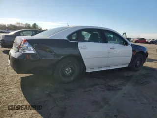 2011 Chevrolet Impala Police Police with VIN 2G1WD5EM2B1179570, listed as a Copart auction lot 79654574 with 162,469 mi miles and Salvage Title. Bid and sale history available at carsss.com. Image 3.