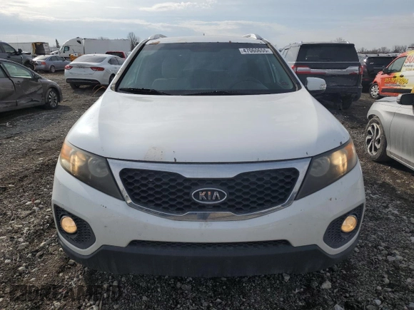 2011 Kia Sorento LX with VIN 5XYKT3A14BG045402, listed as a Copart auction lot 47060655 with 180,982 mi miles and Clean Title. Bid and sale history available at carsss.com. Image 5.