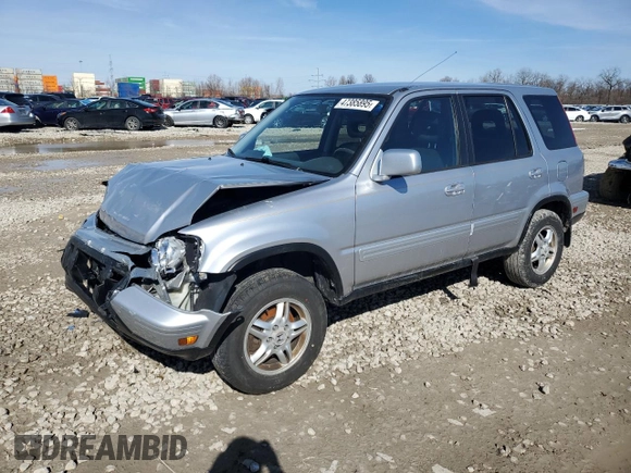 2001 Honda CR-V SE with VIN JHLRD18731C052891, listed as a Copart auction lot 47385895 with 122,108 mi miles and Salvage Title. Bid and sale history available at carsss.com. Image 1.