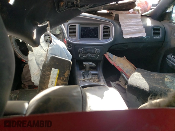 2019 Dodge Charger SXT with VIN 2C3CDXBG0KH736508, listed as a Copart auction lot 44813035 with Not Provided miles and Salvage Title. Bid and sale history available at carsss.com. Image 8.