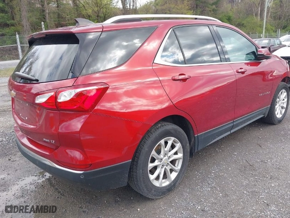 2019 Chevrolet Equinox LT with VIN 2GNAXUEV1K6143584, listed as a IAAI auction lot 42032859 with 51,646 mi miles. Bid and sale history available at carsss.com. Image 4.