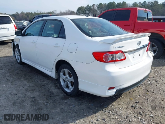2011 Toyota Corolla L with VIN 2T1BU4EE8BC684488, listed as a IAAI auction lot 41650941 with 181,586 mi miles. Bid and sale history available at carsss.com. Image 3.