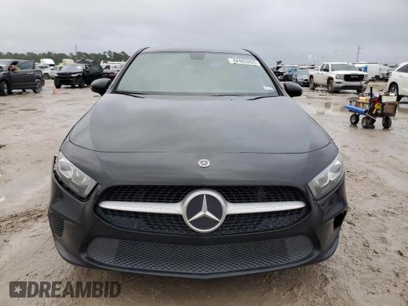 2021 Mercedes-Benz A 220 with VIN W1K3G4EB1MJ290281, listed as a Copart auction lot 42483265 with 53,233 mi miles and Salvage Title. Bid and sale history available at DreamBid. Image 5.