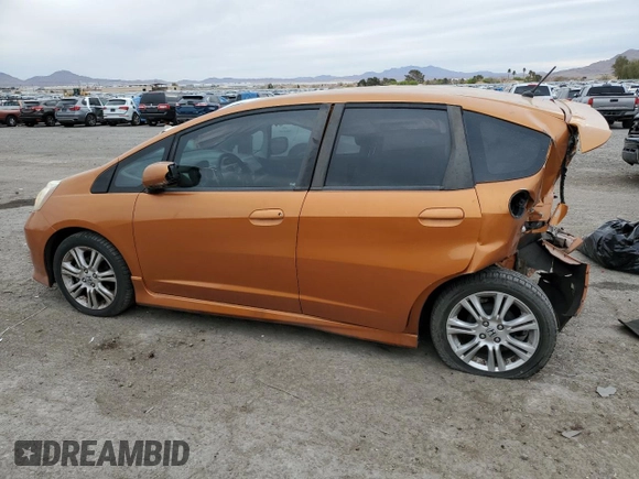 2009 Honda Fit Sport w/Navi with VIN JHMGE88609S006727, listed as a Copart auction lot 48816235 with 152,252 mi miles and Salvage Title. Bid and sale history available at carsss.com. Image 2.