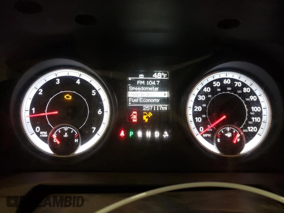 2013 Ram 2500 ST with VIN 3C6TR5CT2DG525706, listed as a Copart auction lot 88653855 with 257,117 mi miles and Salvage Title. Bid and sale history available at carsss.com. Image 9.