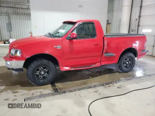 1998 Ford F-150 z VIN 2FTZF08W3WCA59754, wystawiony jako Copart lot #58259815 z przebiegiem 152 675 mil mil oraz Szkoda całkowita • Salvage title. Historia ofert i sprzedaży dostępna na DreamBid. Obrazek 1.
