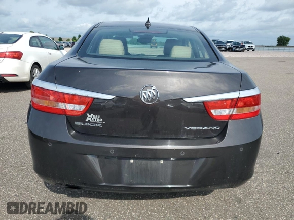 2013 Buick Verano Group with VIN 1G4PS5SK5D4158722, listed as a Copart auction lot 65623955 with 110,374 mi miles and Salvage title. Bid and sale history available at DreamBid. Image 6.