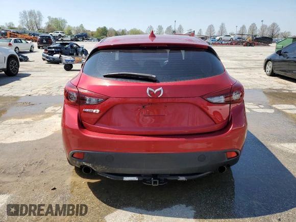 2015 Mazda 3 S Grand Touring with VIN JM1BM1M31F1268906, listed as a Copart auction lot 51821515 with 111,662 mi miles and Salvage title. Bid and sale history available at DreamBid. Image 6.
