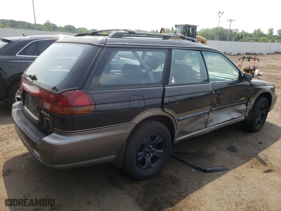 1997 Subaru Legacy Wagon Outback with VIN 4S3BG6855V7641201, listed as a Copart auction lot 77386704 with NaN miles and Non Repairable. Bid and sale history available at carsss.com. Image 3.