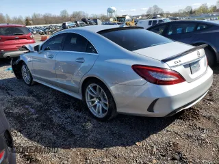 2015 Mercedes-Benz CLS-Class CLS 400 with VIN WDDLJ6HB9FA148000, listed as a Copart auction lot 52300255 with 98,709 mi miles and Salvage Title. Bid and sale history available at carsss.com. Image 2.