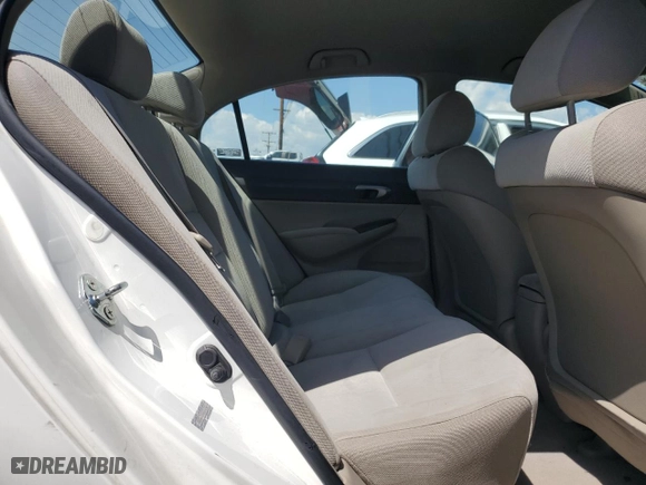 2009 Honda Civic Sdn GX with VIN 1HGFA46599L000366, listed as a Copart auction lot 51542655 with 143,637 mi miles and Salvage Title. Bid and sale history available at carsss.com. Image 10.