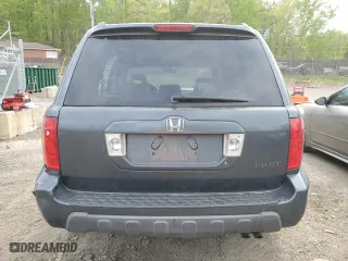 2003 Honda Pilot EX with VIN 2HKYF18723H567682, listed as a Copart auction lot 53623685 with 319,628 mi miles and Salvage Title. Bid and sale history available at carsss.com. Image 6.