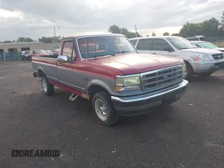 1994 Ford F-150 z VIN 1FTEF15N0RLA20162, wystawiony jako IAAI lot #42751543 z przebiegiem 107 511 mil mil oraz . Historia ofert i sprzedaży dostępna na DreamBid. Obrazek 1.