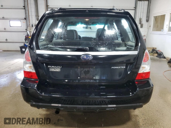2007 Subaru Forester X with VIN JF1SG63637H705612, listed as a Copart auction lot 76387234 with 136,300 mi miles and Salvage Title. Bid and sale history available at carsss.com. Image 6.
