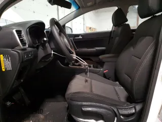 2020 Kia Sportage LX with VIN KNDPMCAC7L7661985, listed as a Copart auction lot 46394705 with 74,755 mi miles and Salvage Title. Bid and sale history available at carsss.com. Image 7.