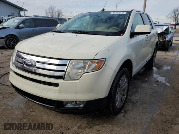 2007 Ford Edge SEL PLUS with VIN 2FMDK39C77BA64258, listed as a Copart auction lot 43733275 with 126,378 mi miles and Salvage Title. Bid and sale history available at carsss.com. Image 1.