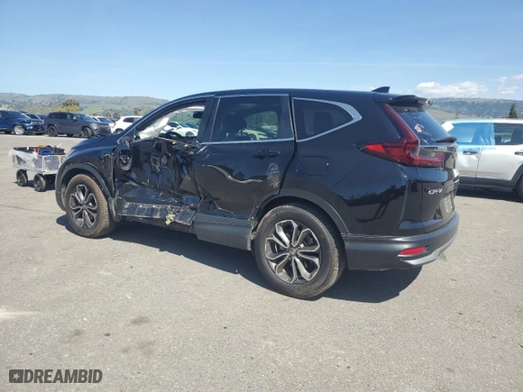 2020 Honda CR-V EX with VIN 5J6RW1H5XLA012810, listed as a Copart auction lot 49812455 with 85,987 mi miles and Salvage Title. Bid and sale history available at carsss.com. Image 2.