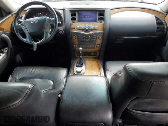 2013 Infiniti QX56 with VIN JN8AZ2NE5D9042020, listed as a Copart auction lot 69930274 with 194,258 mi miles and Salvage Title. Bid and sale history available at carsss.com. Image 8.