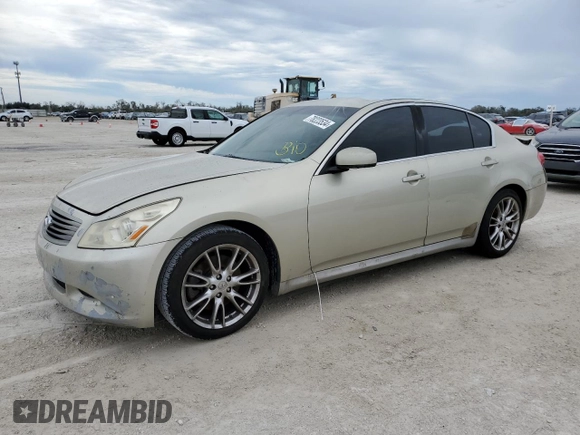 2007 Infiniti G35 Sport with VIN JNKBV61E57M703179, listed as a Copart auction lot 78223534 with 174,623 mi miles and Salvage Title. Bid and sale history available at DreamBid. Image 1.