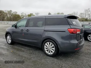 2016 Kia Sedona SX with VIN KNDMC5C15G6181498, listed as a Copart auction lot 51753695 with 182,117 mi miles and Salvage Title. Bid and sale history available at carsss.com. Image 2.