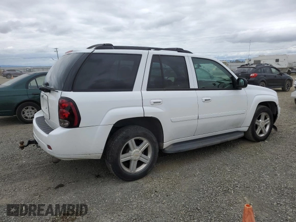 2007 Chevrolet TrailBlazer LS with VIN 1GNDT13S672122024, listed as a Copart auction lot 53678085 with 203,456 mi miles and Salvage Title. Bid and sale history available at DreamBid. Image 3.