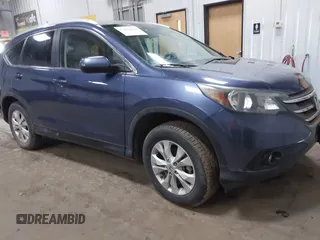 2013 Honda CR-V EX-L with VIN 2HKRM4H79DH626546, listed as a IAAI auction lot 41962494 with 91,923 mi miles and . Bid and sale history available at DreamBid. Image 1.