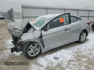 2020 Hyundai Elantra SEL with VIN 5NPD84LFXLH578227, listed as a Copart auction lot 83101744 with 0 mi miles and Non Repairable. Bid and sale history available at carsss.com. Image 1.