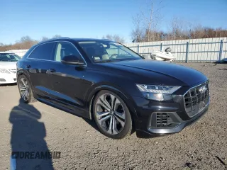 2019 Audi Q8 Prestige with VIN WA1CVAF12KD004982, listed as a Copart auction lot 88456775 with 72,135 mi miles and Salvage title. Bid and sale history available at DreamBid. Image 4.