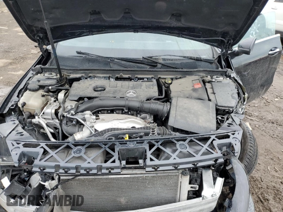 2022 Mercedes-Benz CLA 250 with VIN W1K5J4HB2NN299023, listed as a Copart auction lot 47099725 with 35,174 mi miles and Salvage title. Bid and sale history available at DreamBid. Image 13.