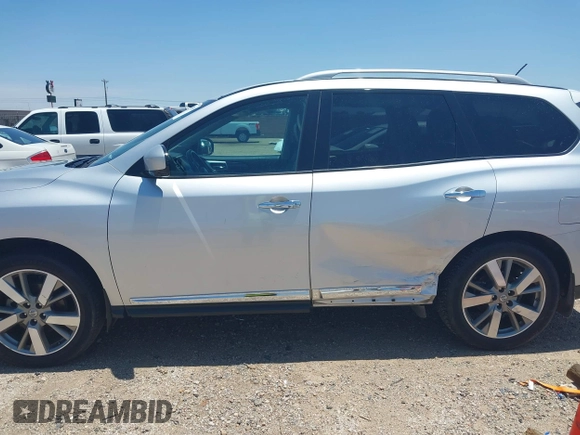 2014 Nissan Pathfinder SV z VIN 5N1AR2MM2EC600717, wystawiony jako IAAI lot #42335010 z przebiegiem 116 887 mil mil oraz . Historia ofert i sprzedaży dostępna na DreamBid. Obrazek 15.