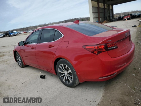 2017 Acura TLX Technology with VIN 19UUB1F53HA006760, listed as a Copart auction lot 50632845 with 94,161 mi miles and Salvage Title. Bid and sale history available at DreamBid. Image 2.