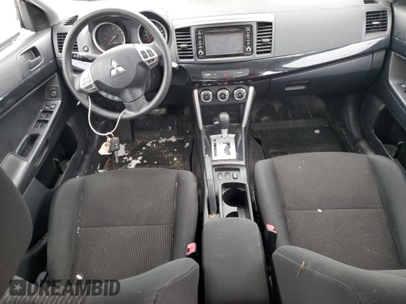 2017 Mitsubishi Lancer ES with VIN JA32V2FW2HU601981, listed as a Copart auction lot 87797895 with 108,411 mi miles and Salvage Title. Bid and sale history available at carsss.com. Image 8.