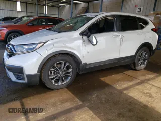 2020 Honda CR-V EX with VIN 5J6RW1H55LA011211, listed as a Copart auction lot 47554875 with Not provided miles and Salvage title. Bid and sale history available at DreamBid. Image 1.