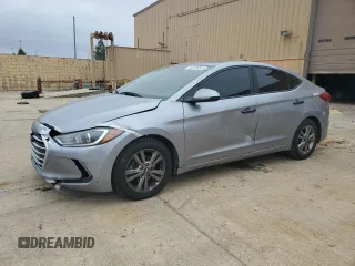 2017 Hyundai Elantra SE with VIN 5NPD84LF6HH165776, listed as a Copart auction lot 44320085 with 190,608 mi miles and Salvage title. Bid and sale history available at DreamBid. Image 1.
