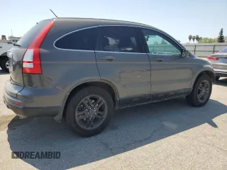 2011 Honda CR-V EX-L with VIN 5J6RE4H70BL039281, listed as a Copart auction lot 52609805 with 267,330 mi miles and Salvage Title. Bid and sale history available at carsss.com. Image 3.