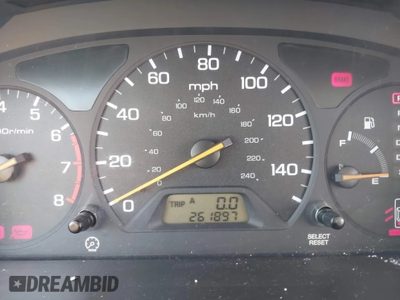 1998 Honda Accord EX z VIN 1HGCG1654WA030513, wystawiony jako IAAI lot #42057213 z przebiegiem 261 897 mil mil oraz . Historia ofert i sprzedaży dostępna na DreamBid. Obrazek 7.