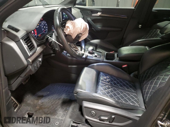 2018 Audi SQ5 Prestige with VIN WA1C4AFY6J2049563, listed as a Copart auction lot 84403604 with 88,589 mi miles and Salvage Title. Bid and sale history available at DreamBid. Image 7.