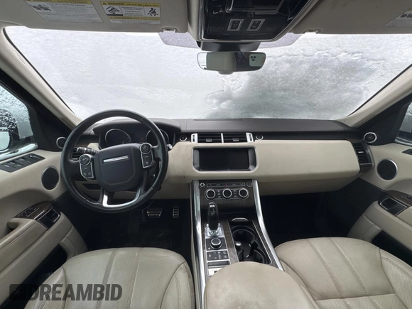 2017 Land Rover Range Rover Sport HSE with VIN SALWR2FK2HA131451, listed as a Copart auction lot 85452134 with 123,839 mi miles and Salvage Title. Bid and sale history available at carsss.com. Image 9.