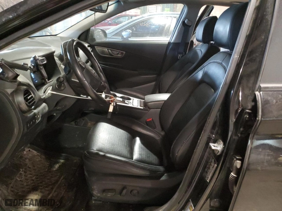 2020 Hyundai Kona Electric Ultimate with VIN KM8K53AG2LU092812, listed as a Copart auction lot 45709905 with 41,394 mi miles and Salvage Title. Bid and sale history available at carsss.com. Image 7.
