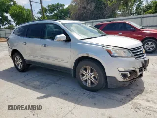 2016 Chevrolet Traverse LT z VIN 1GNKRHKD9GJ124941, wystawiony jako Copart lot #61182805 z przebiegiem 102 143 mil mil oraz Czysty tytuł • Clean title. Historia ofert i sprzedaży dostępna na DreamBid. Obrazek 4.
