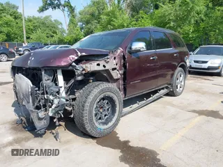 2012 Dodge Durango Citadel with VIN 1C4SDHET1CC275636, listed as a IAAI auction lot 42266742 with 212,030 mi miles and . Bid and sale history available at DreamBid. Image 18.