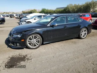 2014 Audi S7 Prestige with VIN WAUW2AFC5EN005147, listed as a Copart auction lot 69822734 with 111,484 mi miles and Salvage Title. Bid and sale history available at carsss.com. Image 1.