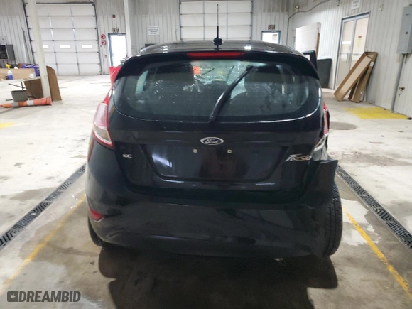 2016 Ford Fiesta SE with VIN 3FADP4EJ8GM165894, listed as a Copart auction lot 52766795 with 0 mi miles and Salvage Title. Bid and sale history available at carsss.com. Image 6.